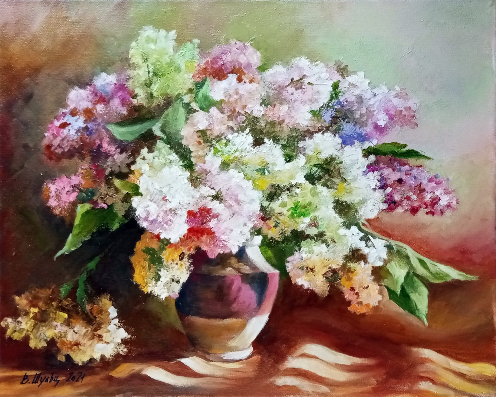 Букет сирени. Вид 5